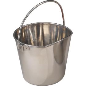 ProSelect Stainless Flat Sided Pail 9Qt