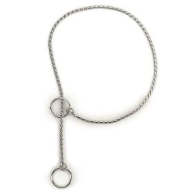 GG XFine Chrome Snake Chain 12In 4mm