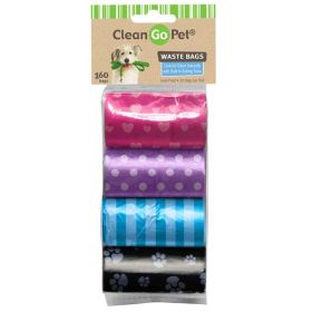 Clean Go Pet Waste Bags 8 Rolls Classic