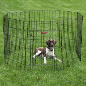 ProSelect Everlast Dog XPen w/Door 42In Black