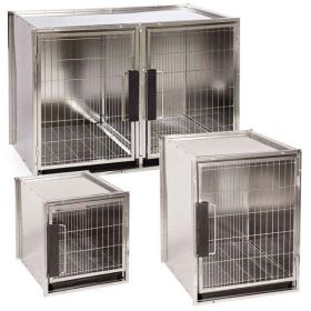 ProSelect Stainless Steel Modular Dog Kennel Cage L