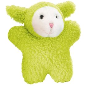 Zanies Cuddly Berber Baby Lamb 8In Green