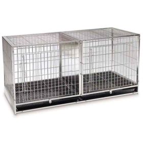 ProSelect Modular Cage w/Plastic Tray Stainless Steel