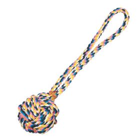 Zanies Monkeys Fist Knot Rope 17In Multi color