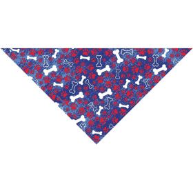 Top Performance Patriotic Bones Blue Bandanas