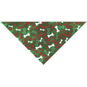 Top Performance Holiday Bones Green Bandanas