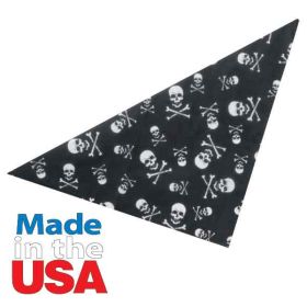 Top Performance Skulls & Crossbones Bandana Black