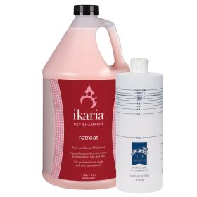 ikaria Dog Grooming Shampoo Retreat Gallon