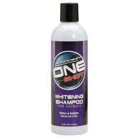 Best Shot One Shot Whitening Dog Grooming Shampoo 16oz