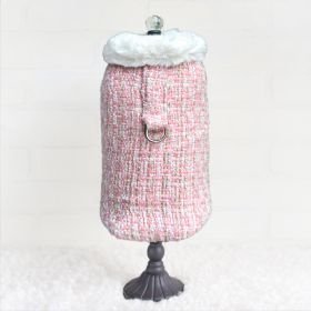 Annabella Dog Coat (Color: Pearl, size: SM)