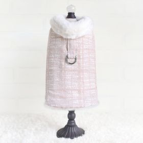 Gia Dog Coat (Color: Ice Pink, size: SM)