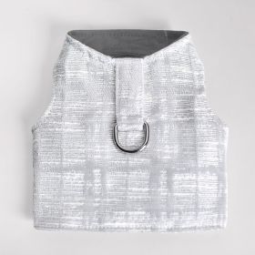 Gia Dog Harness (Color: Silver, size: SM)