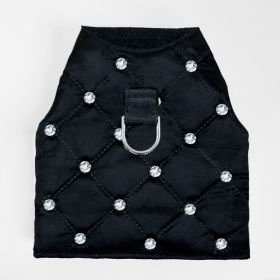 Glamour Baby Dog Harness (Color: Caviar, size: SM)