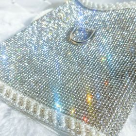 Imperial Crystal Dog Harness (Color: Imperial Crystal, size: SM)