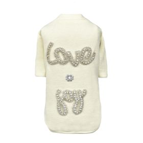 Love n Joy Tee (Color: Ivory, size: SM)